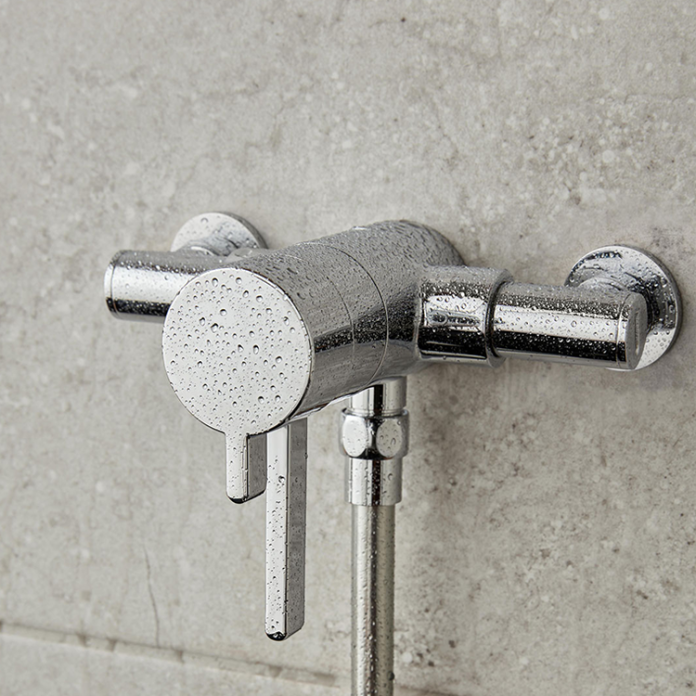 Lifestyle Photo of Vado Celsius Mini Exposed Single Outlet Shower Valve