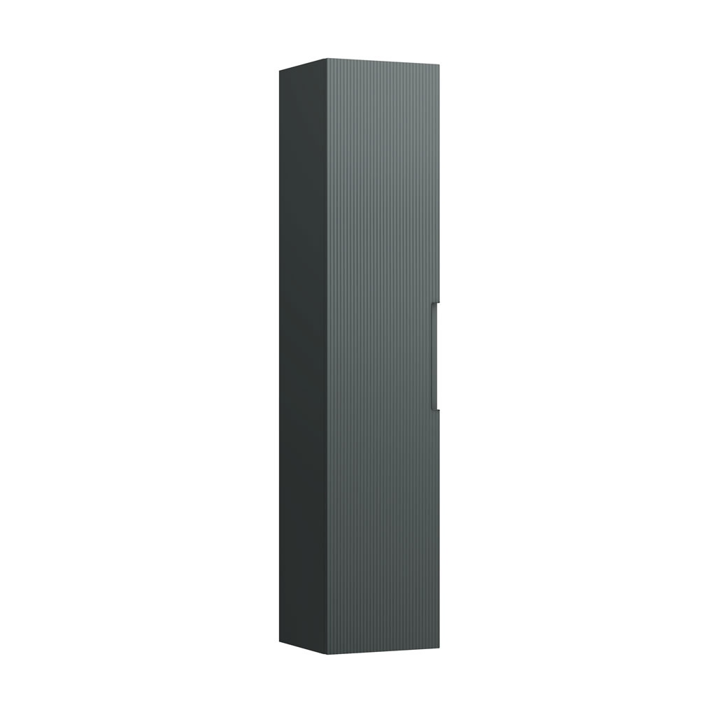Cutout image of Laufen Juna Traffic Grey Tall Wall-Hung Cabinet