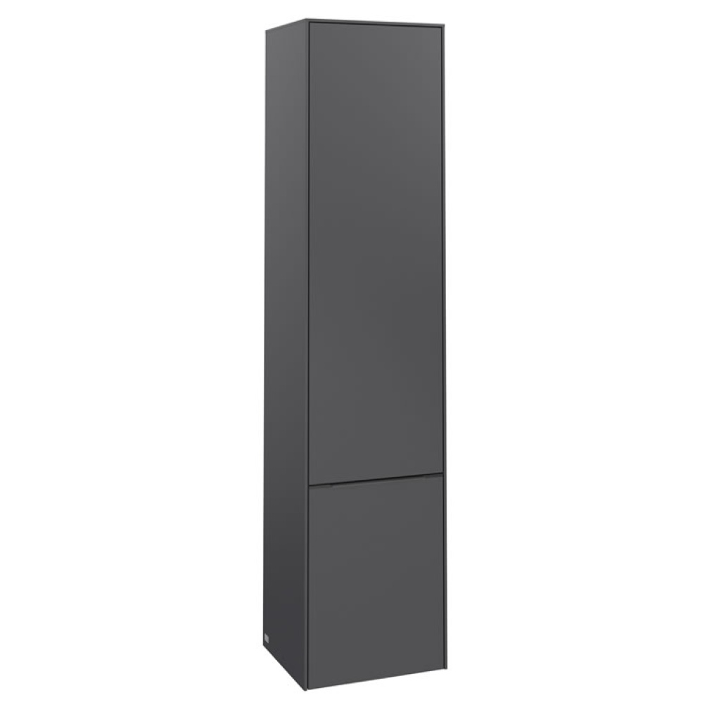 Cutout image of Villeroy & Boch Subway 3.0 Graphite Tall Cabinet Graphite Handle