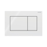 Cutout image of Geberit Sigma20 White / Matt White Dual Flush Plate