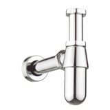 Product Cut out image of the Crosswater Standard Chrome Bottle Trap