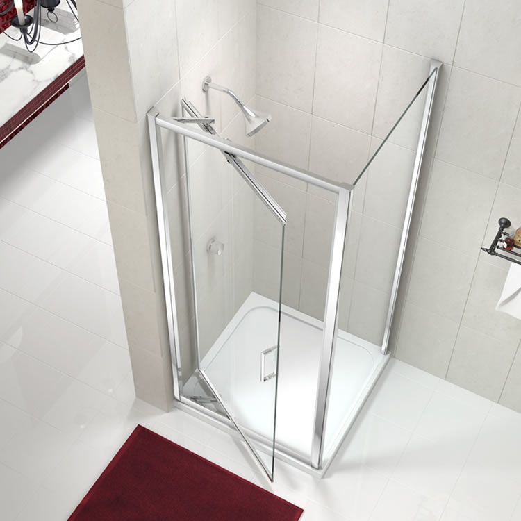 Merlyn 8 Series Infold Shower Door Merlyn Shower Doors Sanctuary Bathrooms