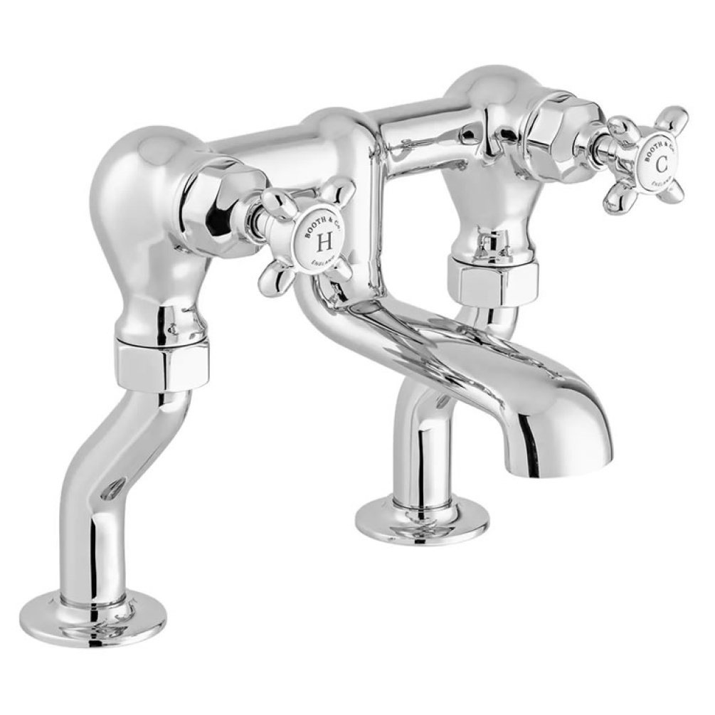 Cutout image of Booth & Co. Axbridge Cross Bath Mixer
