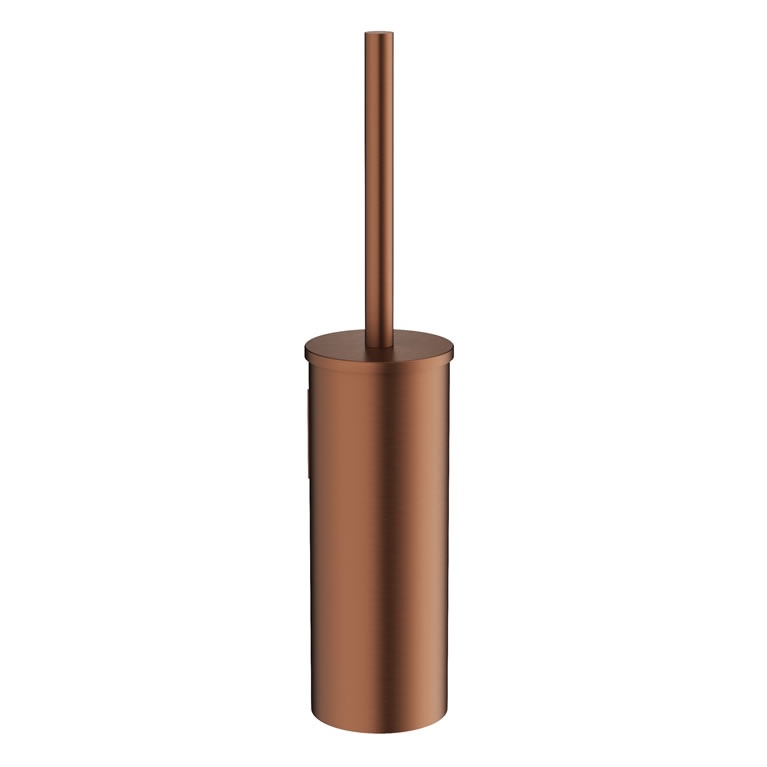 Crosswater MPRO Brushed Bronze Toilet Brush Holder Sanctuary Bathrooms