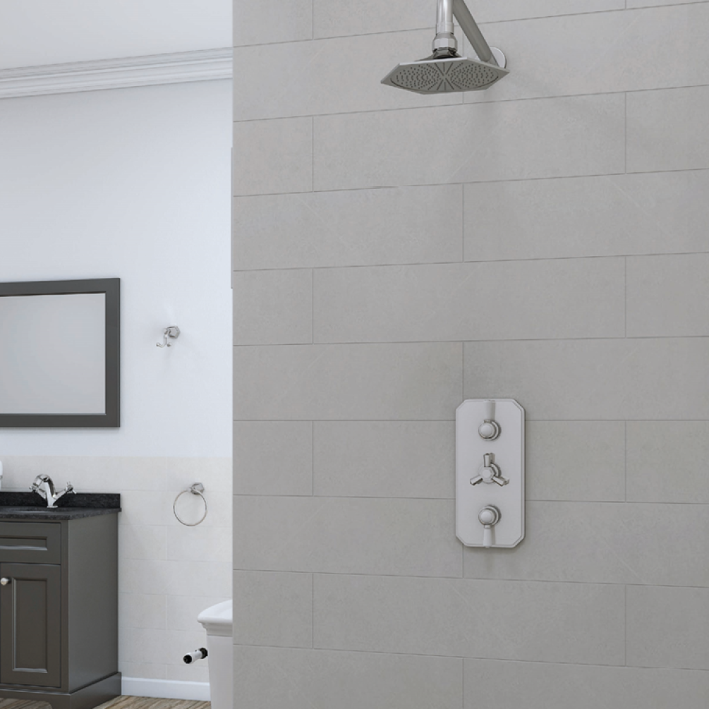Lifestyle Photo of RAK Washington Triple Outlet Thermostatic Valve
