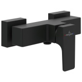 Cutout image of Villeroy & Boch Architectura Square Matt Black Exposed Shower Valve