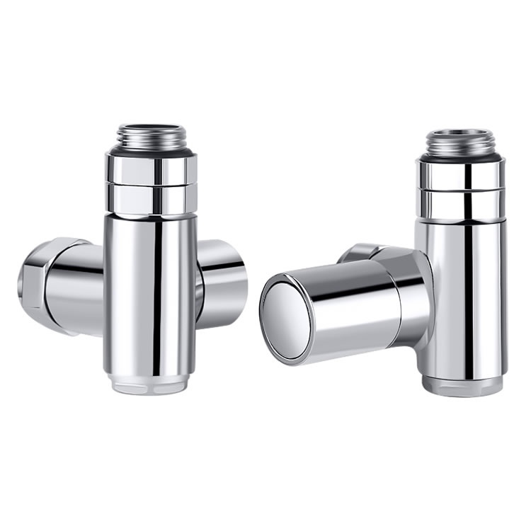 JTP Chrome Dual Fuel Radiator Valves | Sanctuary Bathrooms
