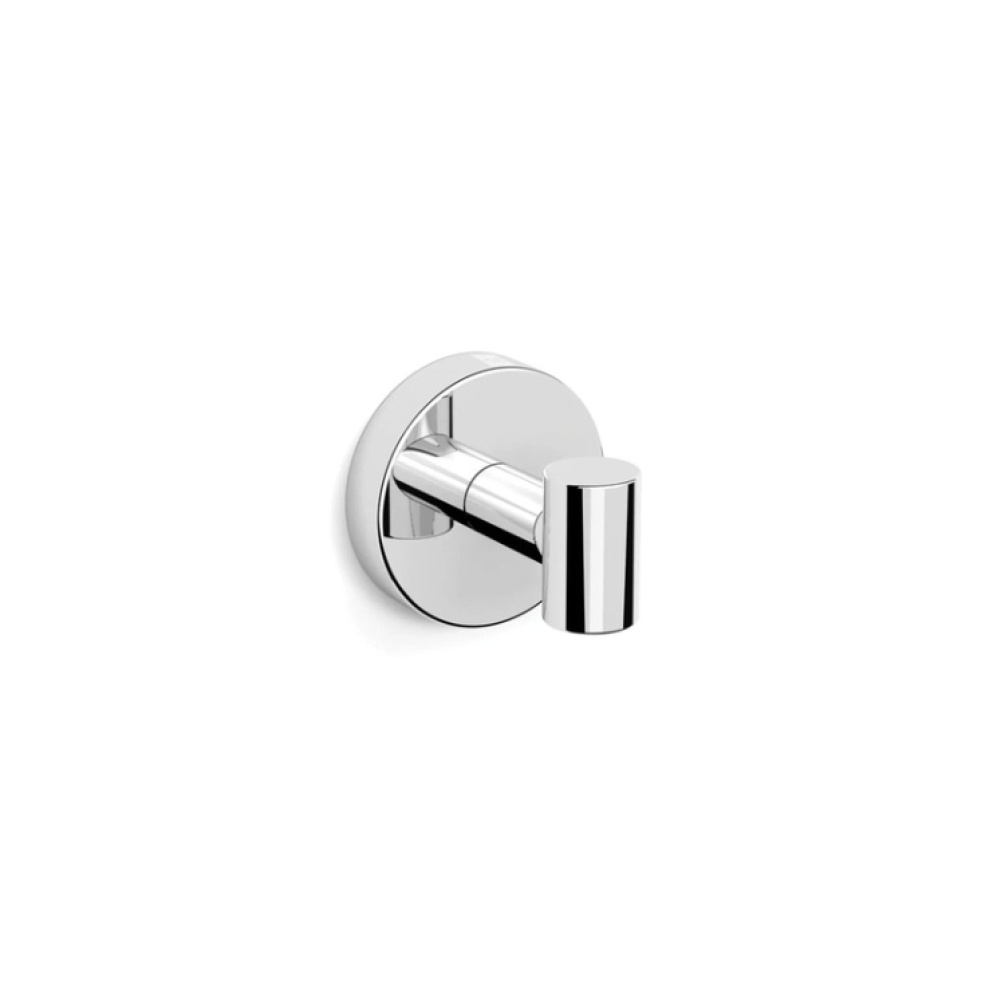 Product Cut out image of the HIB Nano Chrome Robe Hook