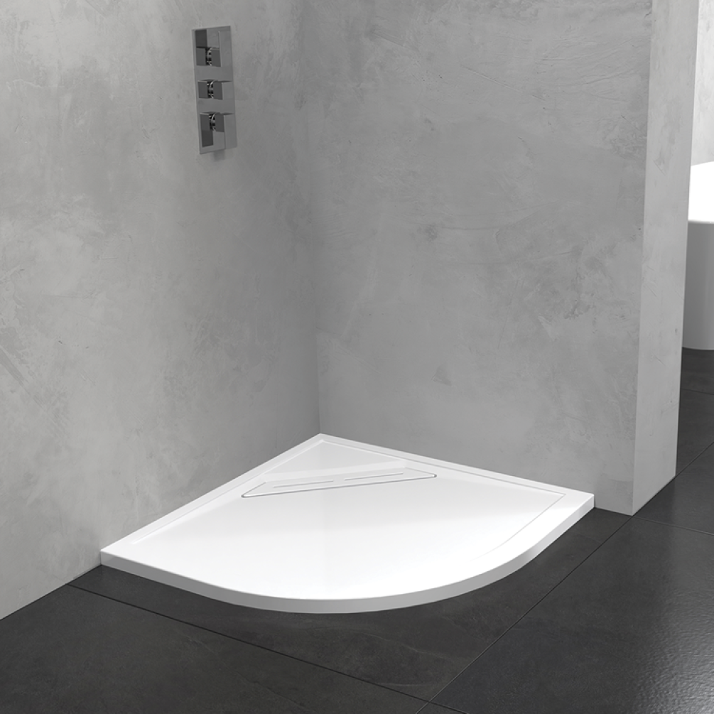 Lifestyle Photo of Kudos Connect 2 900mm Quadrant Shower Tray