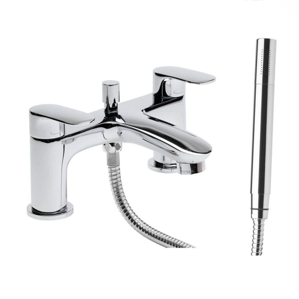 Tavistock Avid Chrome Bath Shower Mixer With Handset