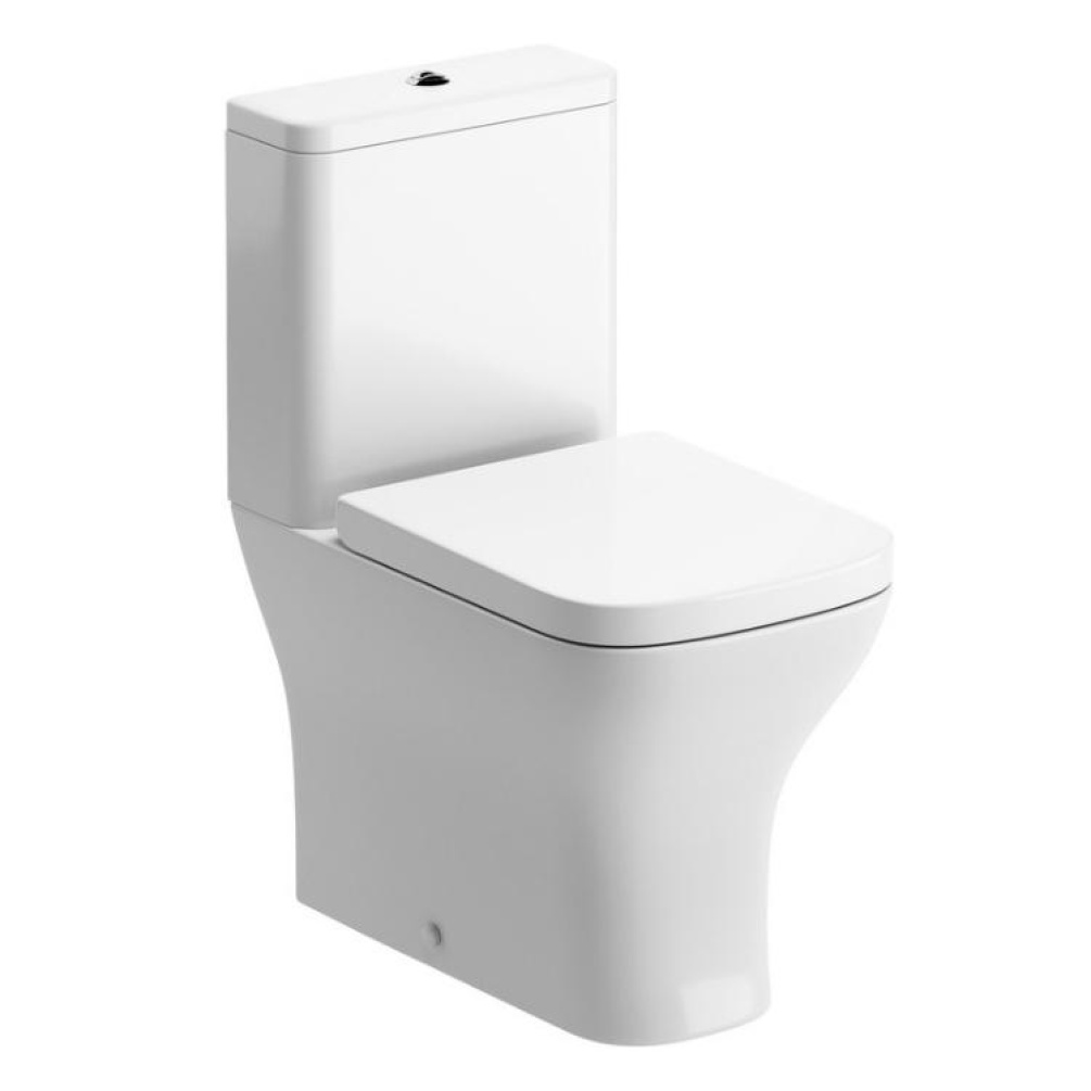 Product Cut out image of Camden Close Coupled Back to Wall Toilet ZERO101519