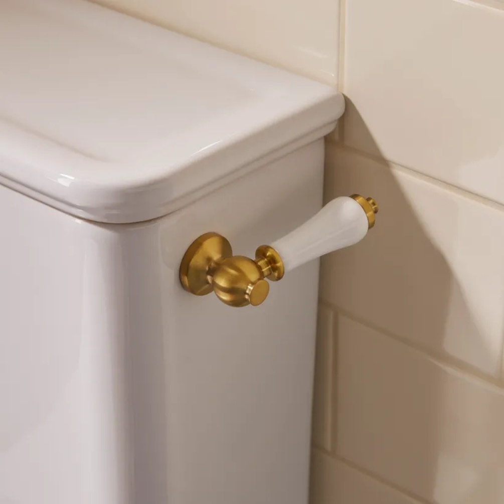 Tavistock Marston Close Coupled Back to Wall Toilet with Handle