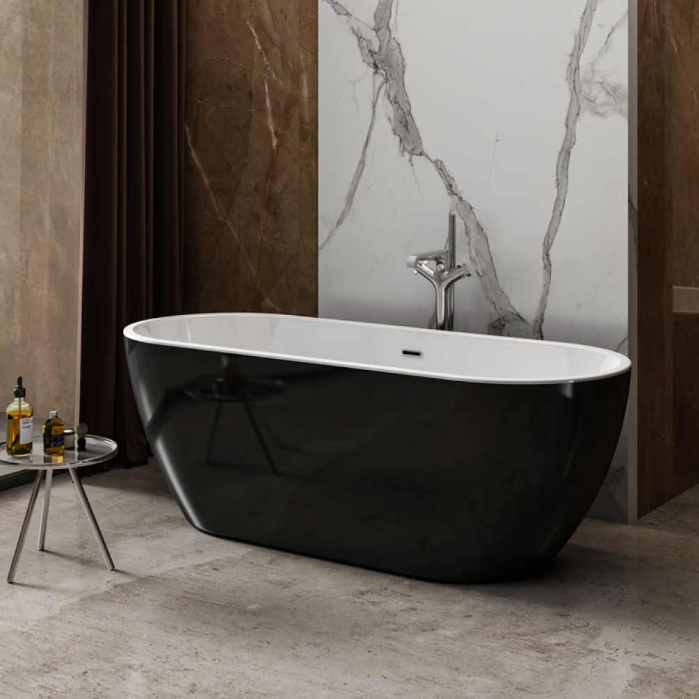 Lifestyle Photo of Charlotte Edwards 1500mm Belgravia Contemporary Freestanding Bath