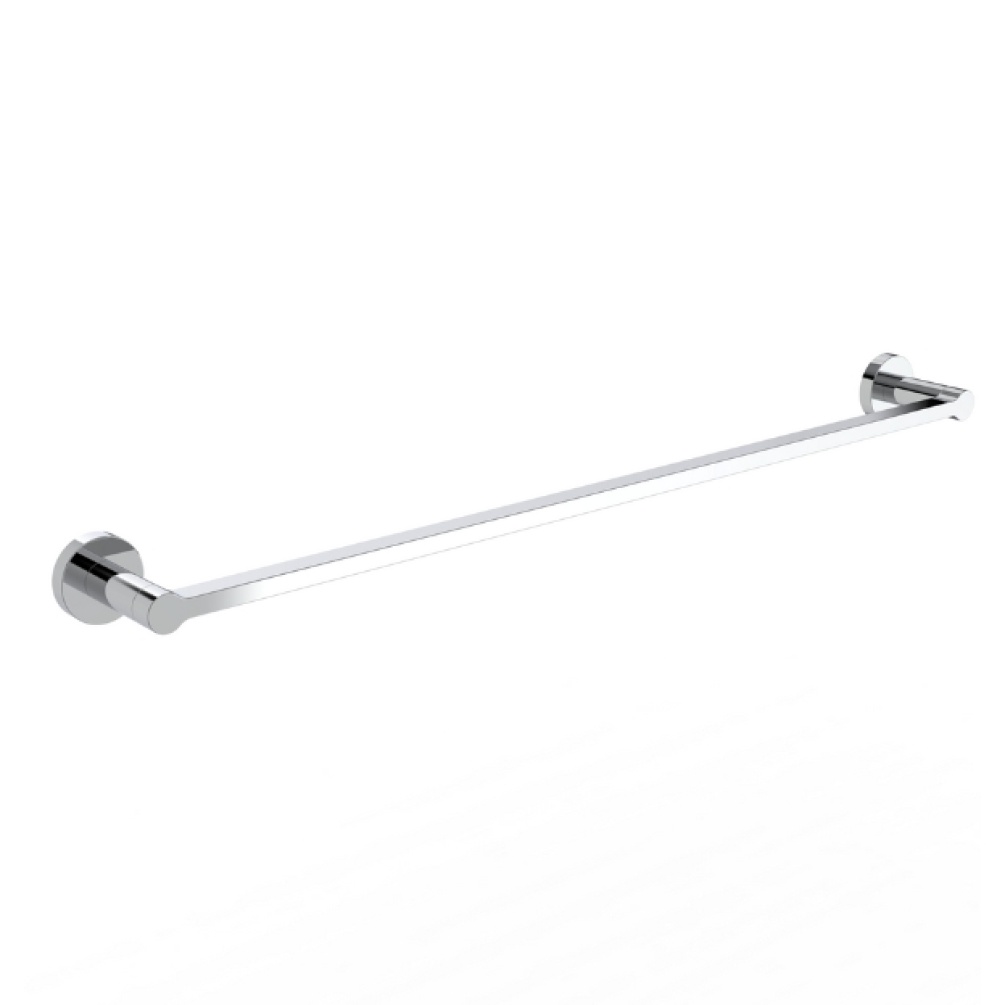 Cut out image of the Britton Hoxton 2.0 Chrome 600mm Towel Rail
