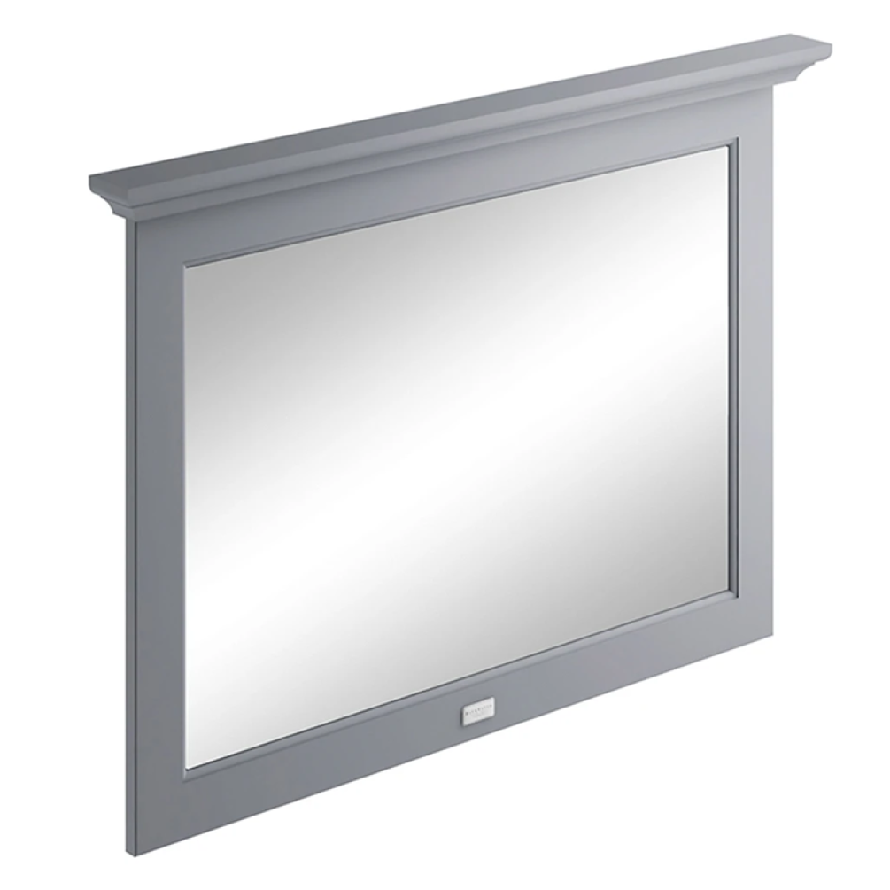 Photo of Bayswater Plummett Grey 1000mm Flat Bathroom Mirror