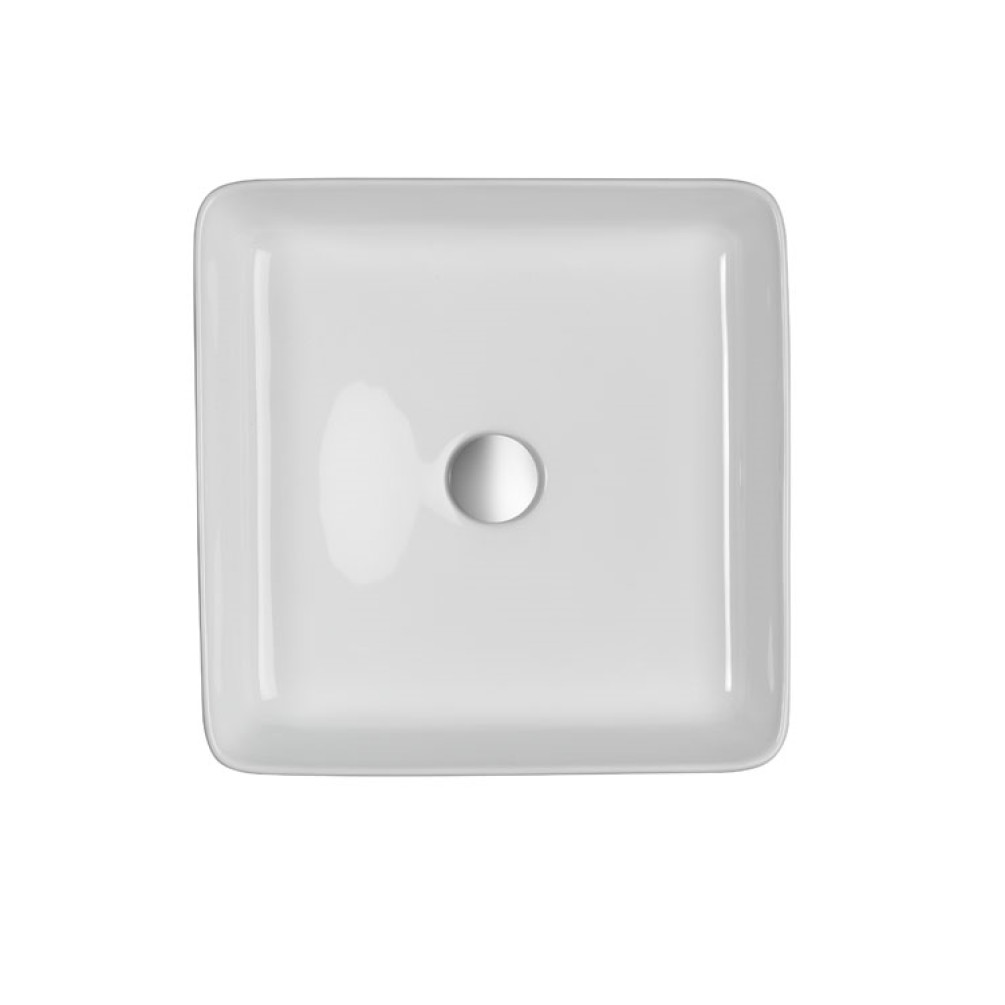 Photo of Crosswater Calpe Countertop Basin Cutout Overhead View