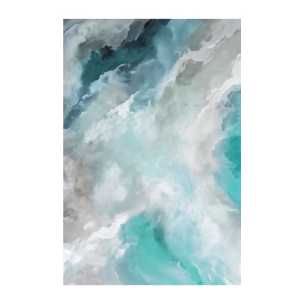 Cut out image of the Crosswater Soft Cloud 2400mm x 896mm Acrylic Wall Panel