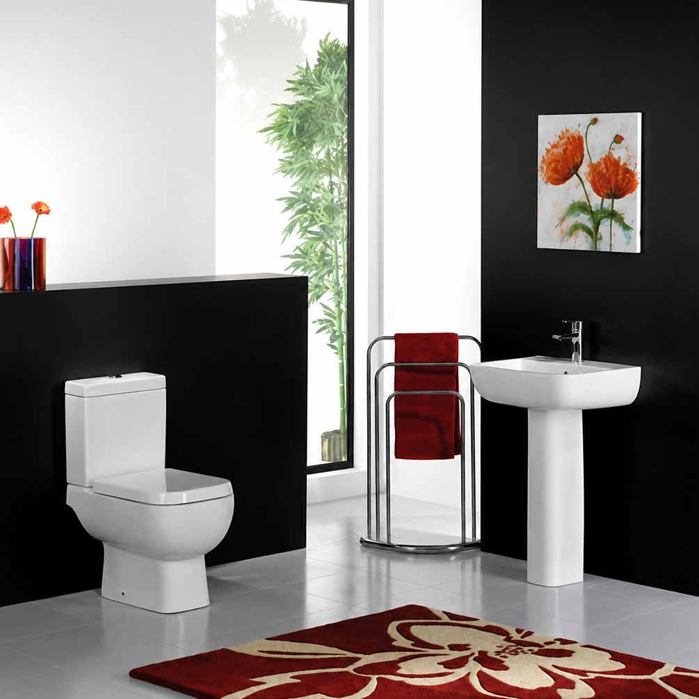 Lifestyle image of RAK Series 600 Toilet and Basin Set