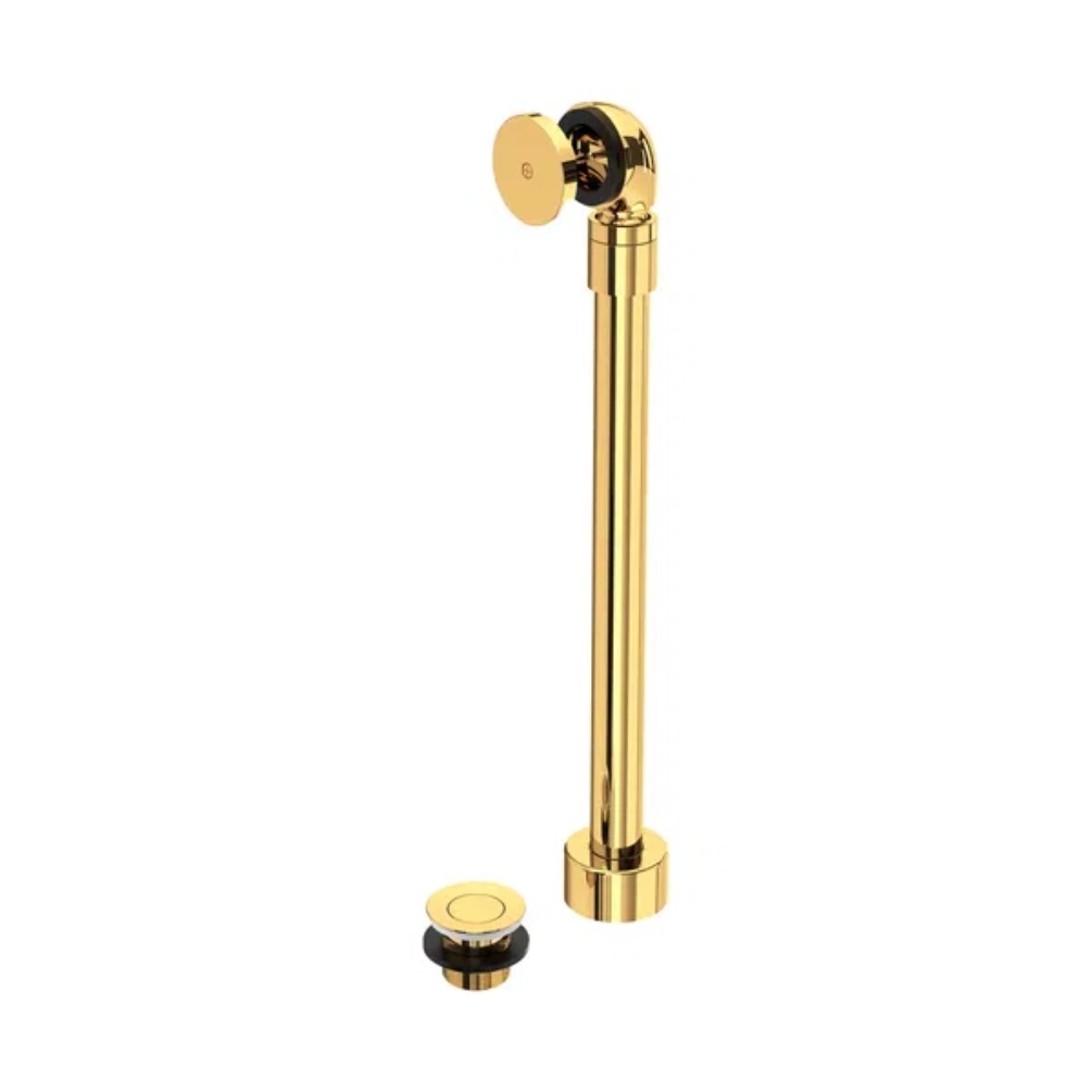 Cut out image of the Victoria + Albert Kit 17 Polished Brass Overflow Bath Waste