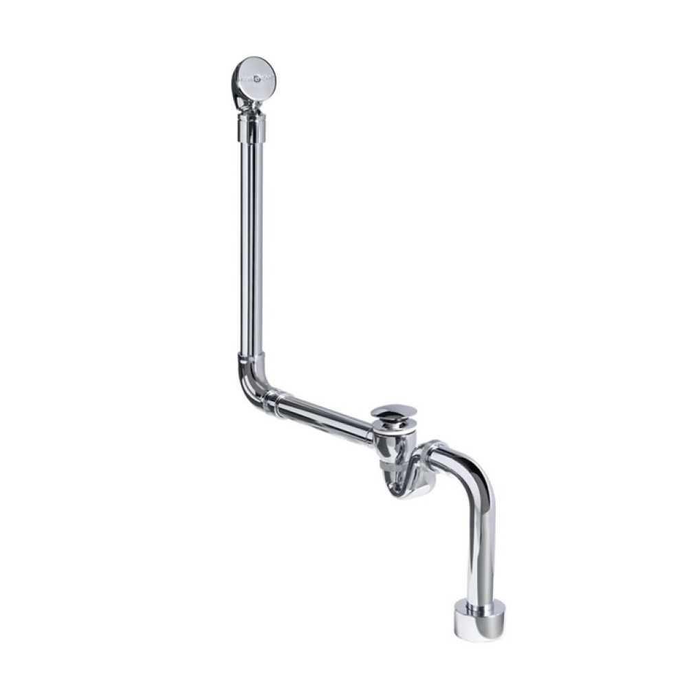 Victoria + Albert Kit 30 Push Button Overflow Bath Waste - Image 1