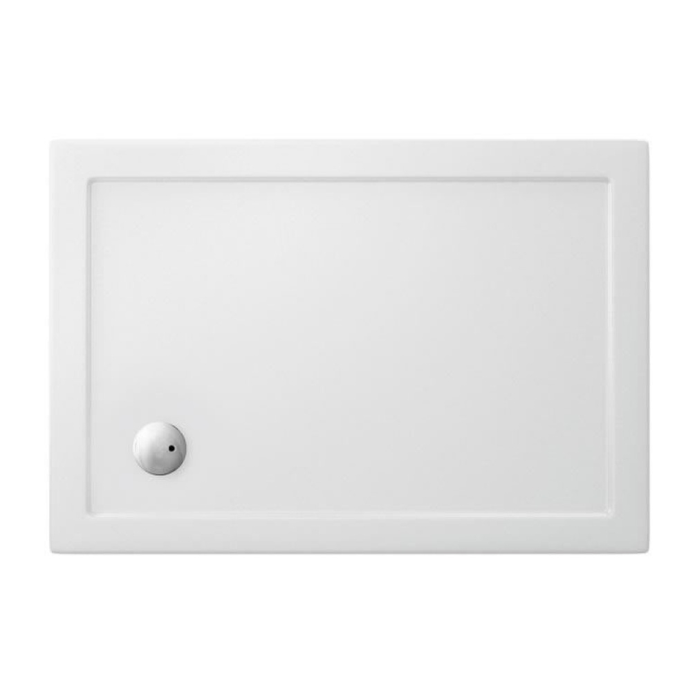 Zamori 35mm Rectangular 1000mm x 800mm Shower Tray - Image 1