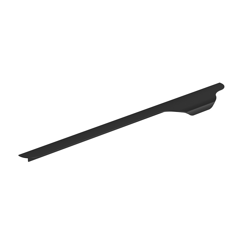 Product cut out image of Vado Cameo 400mm Matt Black Right Pull Handle - CAM-HAN4R-MB