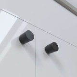 Apex Pair of Matt Black 23mm Door Knob Handles Lifestyle 3