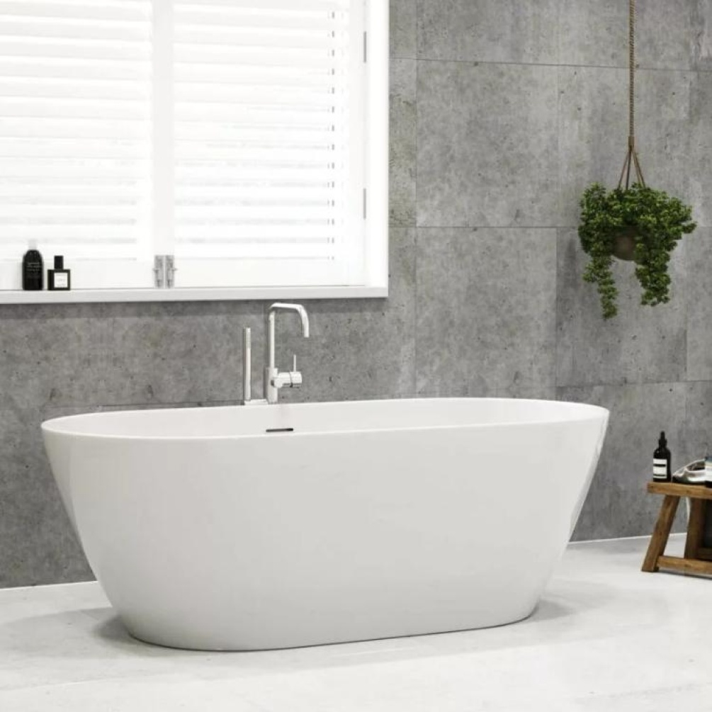 Product Lifestyle image of Tissino Angelo 1500mm x 750mm Freestanding Bath TAN-309