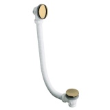 JTP Polished Gold Click Clack Bath Waste