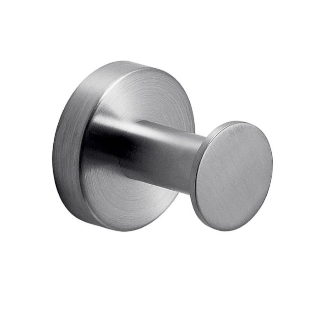 Cutout image of Origins Living Gedy G Pro Robe Hook brushed stainless steel.