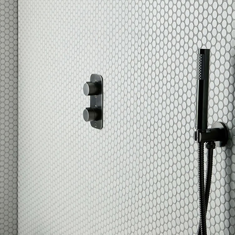 Vado Individual Altitude Black 2Way Shower Valve Sanctuary Bathrooms