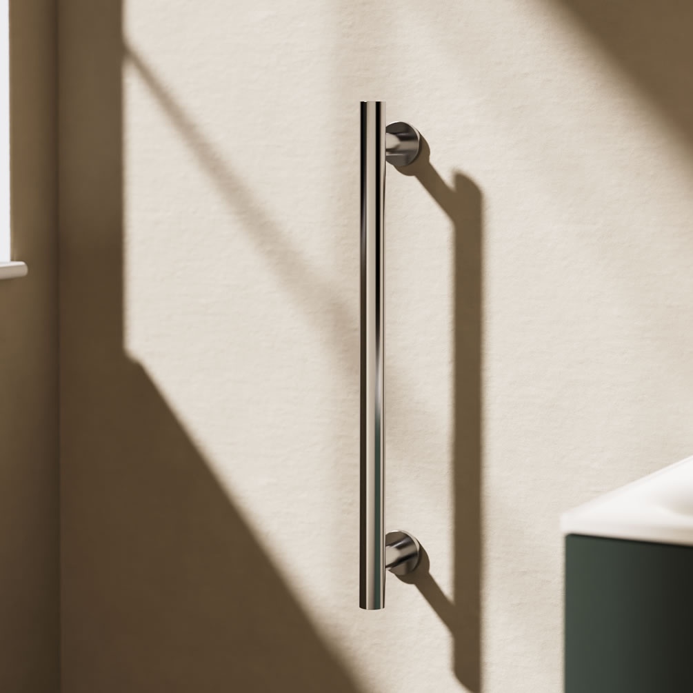 Lifestyle image of Crosswater Chrome 600mm Grab Bar