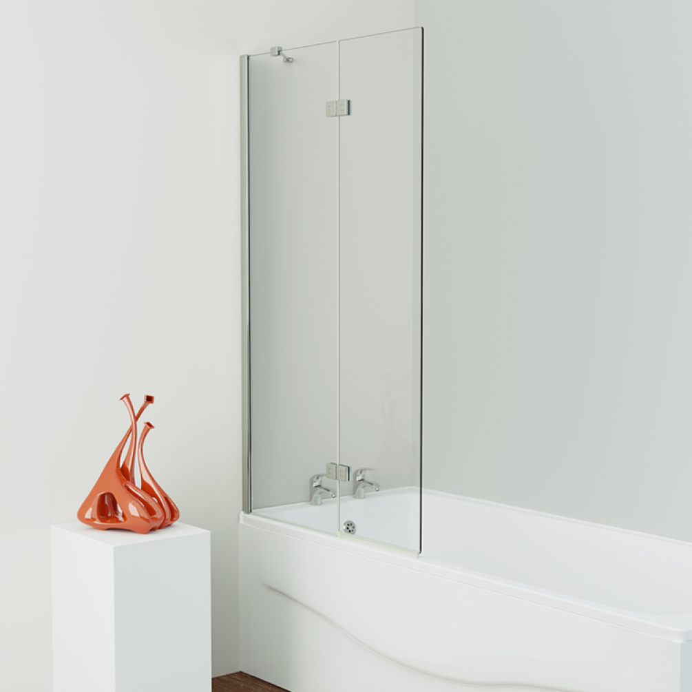 Photo of Kudos Inspire 2 Panel In-Fold Bath Screen - Left Hand