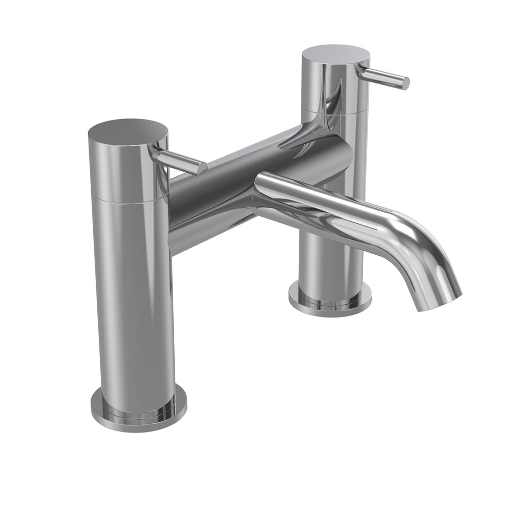 Tavistock Cohort Lever Chrome Bath Filler