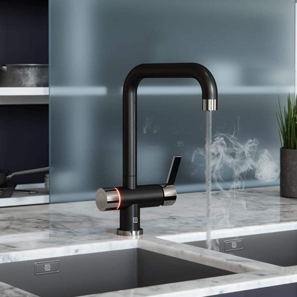 The Tap Factory Kuro 4 In 1 LED Instant Hot Kitchen Tap