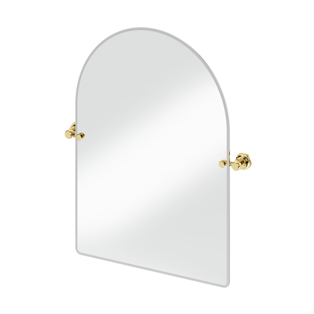 Burlington Gold Arch Mirror With 1909 Gold Fixings