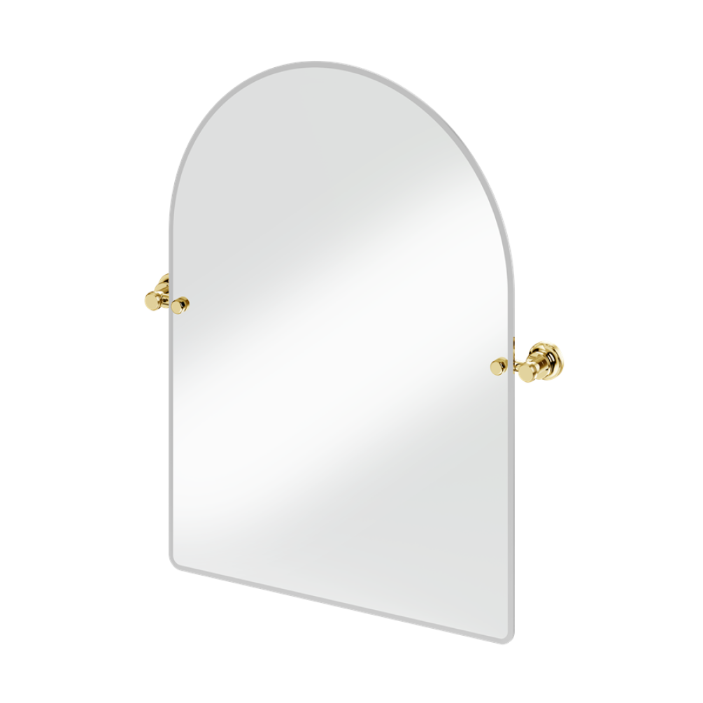 Burlington Gold Arch Mirror With 1909 Gold Fixings