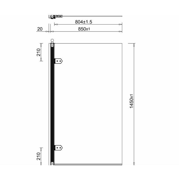 Burlington Bath Screen Sanctuary Bathrooms