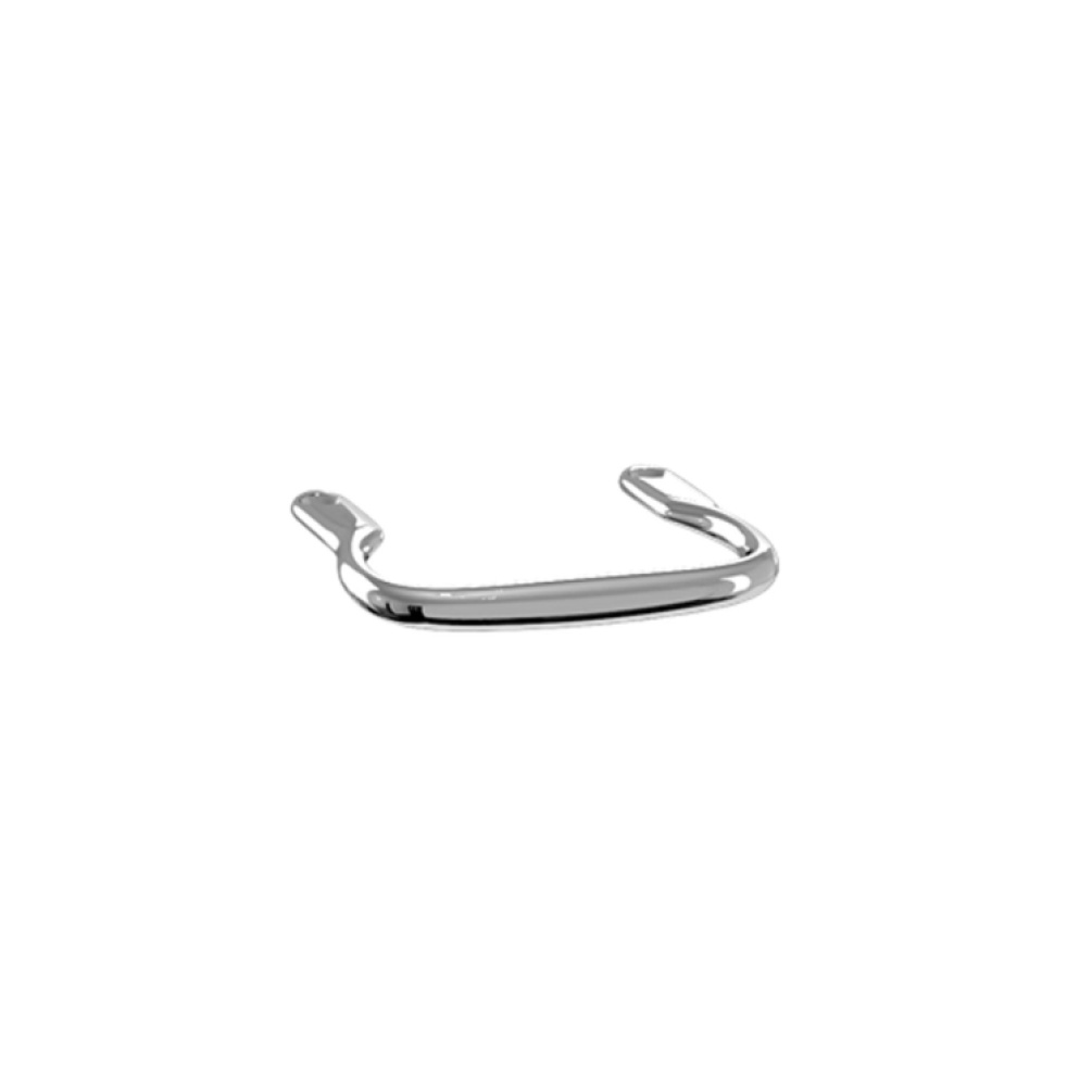 Product Cut out image of the Burlington Chrome Toilet Seat Handles