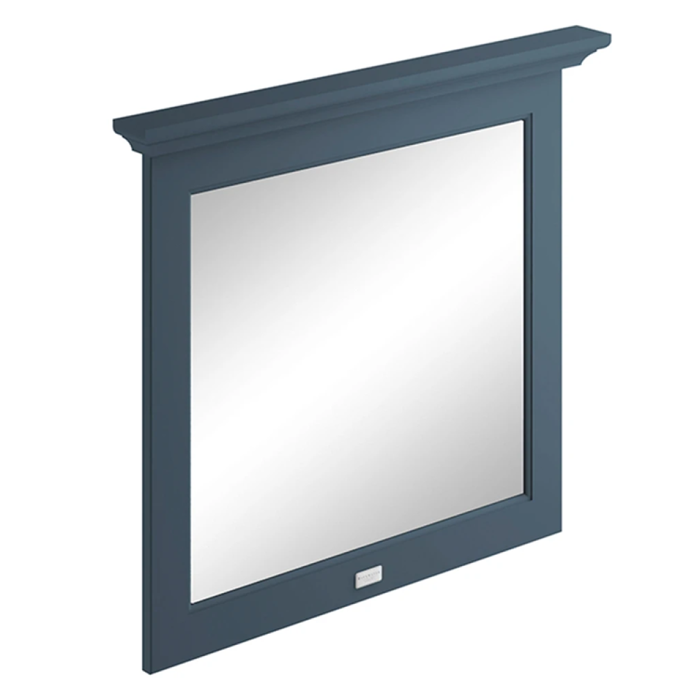 Photo of Bayswater Stiffkey Blue 800mm Flat Bathroom Mirror