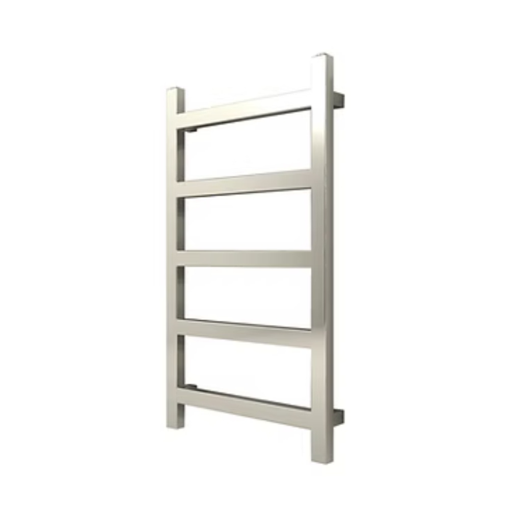 Product cut out image of the Radox Eros 875mm x 500mm Stainless Steel Heated Towel Rail