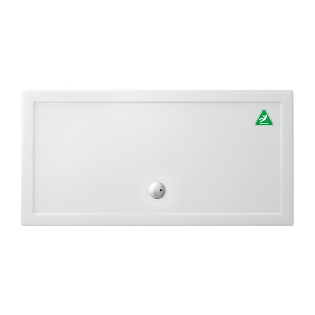 Zamori 35mm Rectangular 1600mm x 800mm Anti-Slip Shower Tray - Image 1