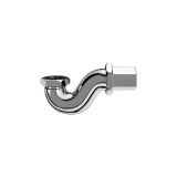 Cutout image of Crosswater Chrome P Trap for Stone Baths