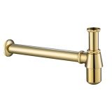 JTP Polished Gold Bottle Trap