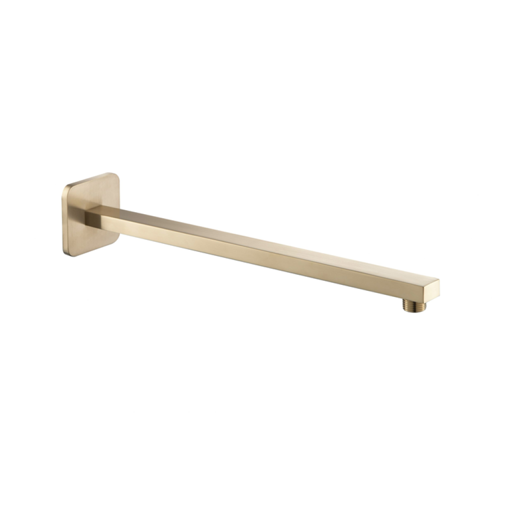 Photo of JTP Hix Brushed Brass 380mm Shower Arm Cutout