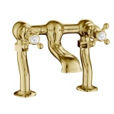 JTP Grosvenor Cross Deck Mounted Bath Filler