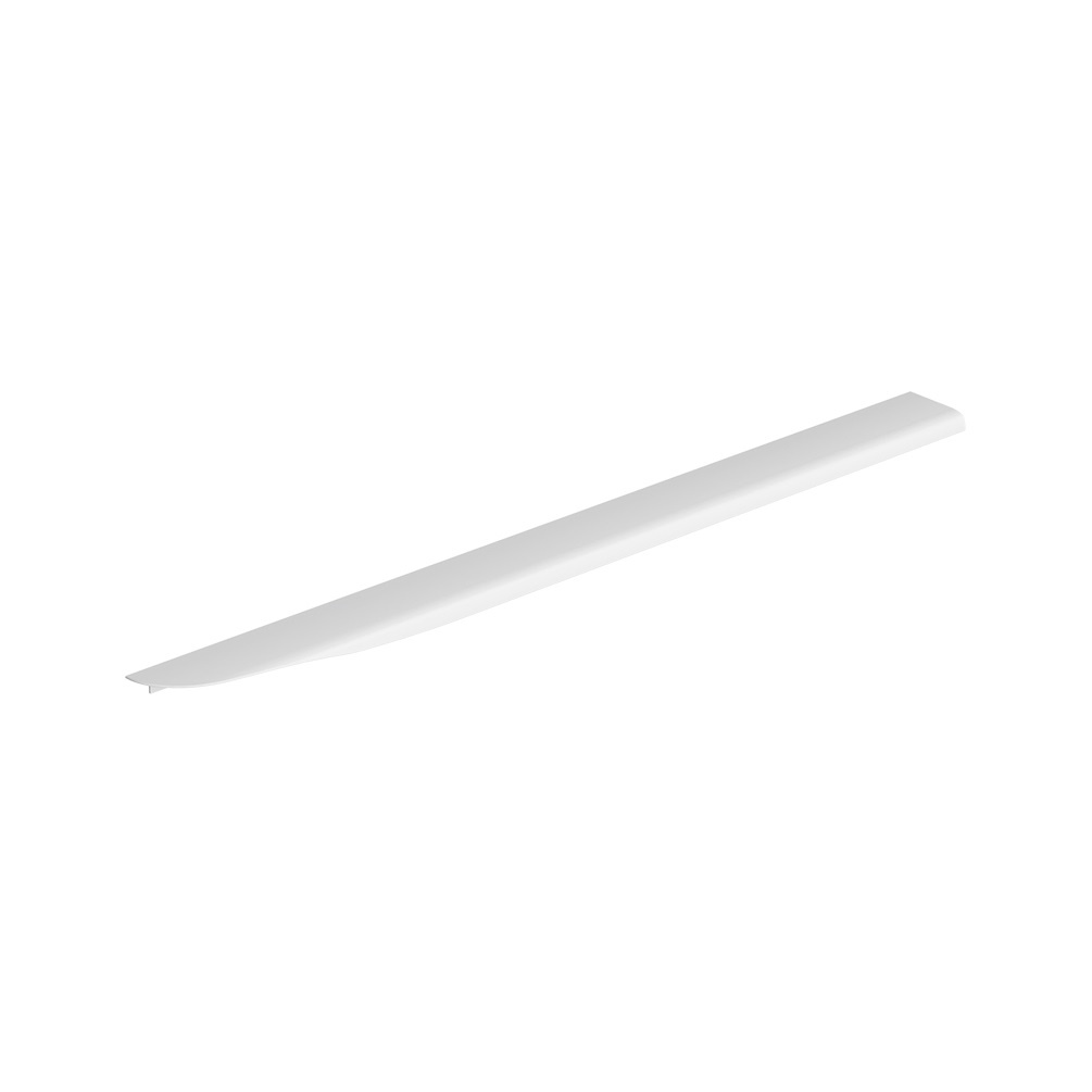 Product cut out image of Vado Cameo 1200mm Matt White Left Pull Furniture Handle - CAM-HAN12L-MW