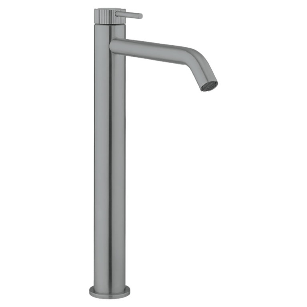 Crosswater 3ONE6 Lever Slate Tall Basin Monobloc