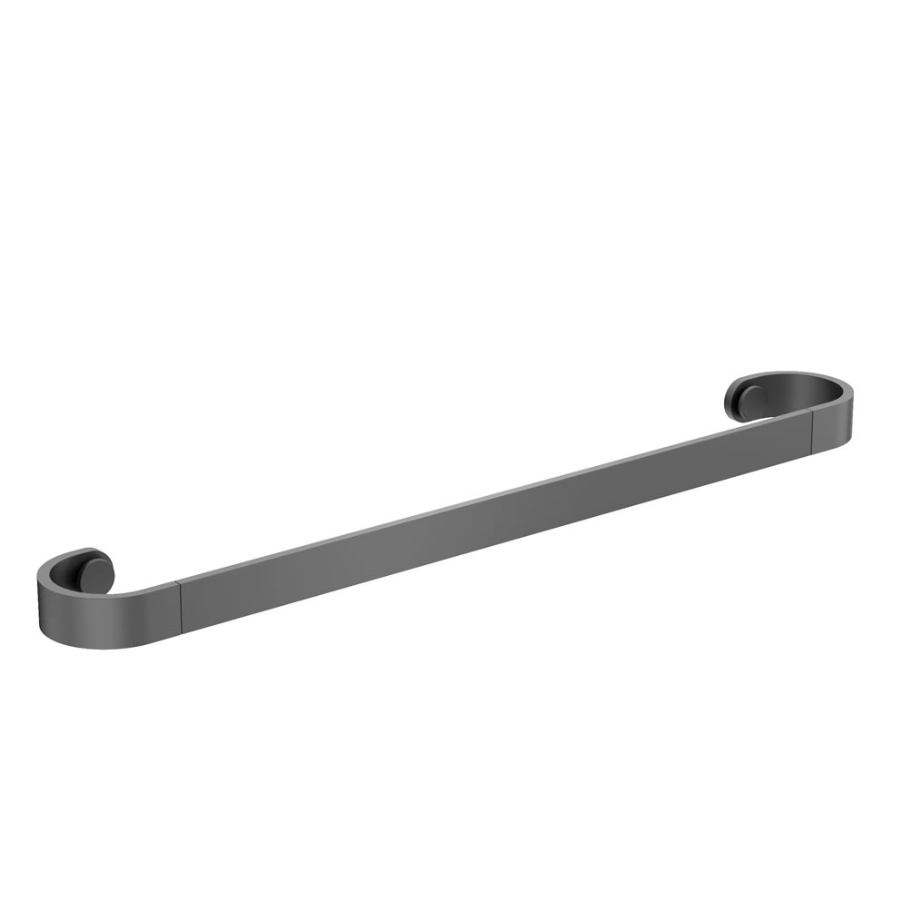Cutout image of Crosswater Velo Slate 600mm Towel Rail