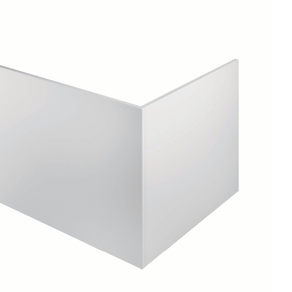 Photo of The White Space 700mm Gloss White End Bath Panel